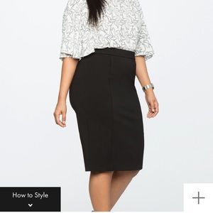 Eloquii Ultimate Suit Skirt.